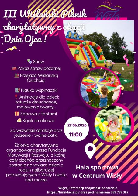 Plakaty promujący wydarzenie